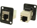 Miniatyrbilde 1 av 2: XLR Adapter UTP RJ45 Cat6 Adapter, indbygning CP30222SMB CP30222SMB Cliff Indhold: 1 stk