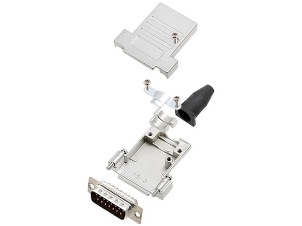 encitech DTSL15-SJSRG-T-DBP-K 6355-0086-02 D-SUB stiftliste-sæt 180 ° Poltal: 15 Loddekop 1 stk