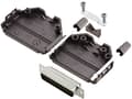 Pikkukuva 1 / 2: TRU COMPONENTS TCDPPK25BKDBPK 7709912 D-SUB stiftliste-sæt 180 ° Poltal: 25 Loddekop 1 stk