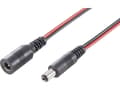 Miniatyrbilde 1 av 3: TRU COMPONENTS Lavvolts-forlængerkabel - 5.5 mm 2.5 mm 5.5 mm 2.5 mm 1 stk