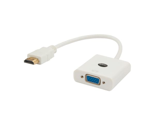 Savio CL-27B, 0,1 m, HDMI Type A (Standard), VGA (D-Sub), Hankjønn, Hunkjønn, 1920 x 1200 piksler