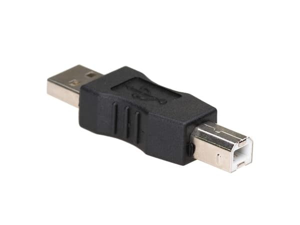 Akyga - USB-adapter - USB (hann) til USB-type B (hann) - svart