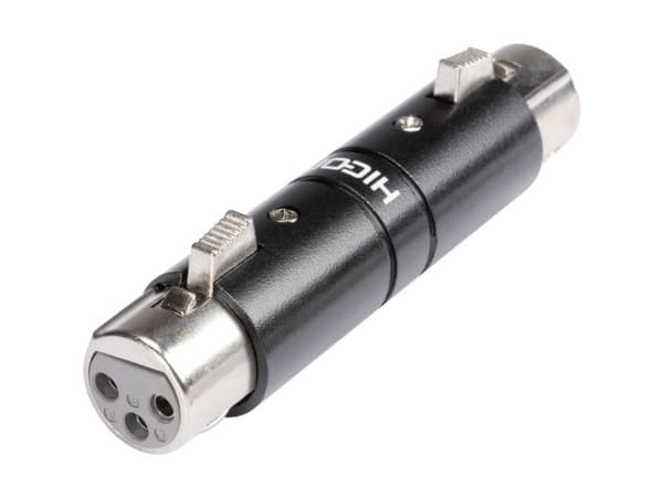Hicon HI-X3X3-FF XLR-adapter XLR-tilslutning - XLR-tilslutning 1 stk