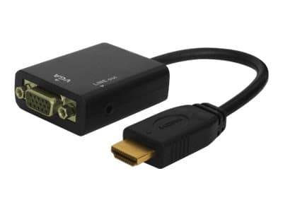 SAVIO CL-23 Adapter HDMI - VGA with audio - Videokonverterare - HDMI - VGA