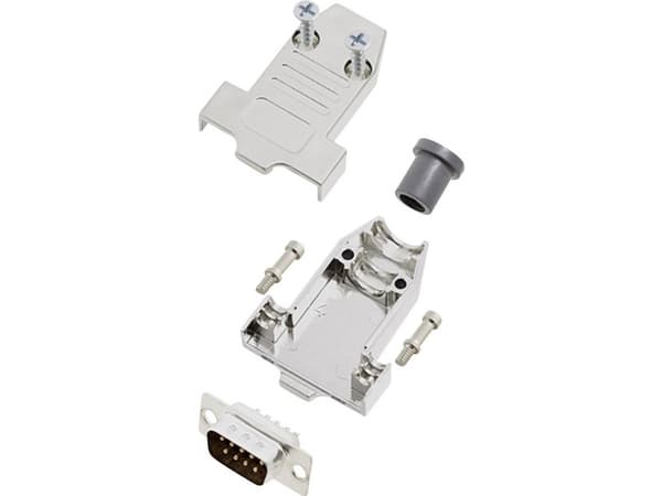 encitech DTNT09-M-DBP-K 6355-0070-01 D-SUB stiftliste-sæt 180 ° Poltal: 9 Loddekop 1 Set