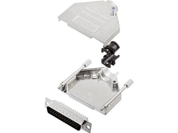 encitech DTZK25-HDP44-K 6355-0012-03 D-SUB stiftliste-sæt 180 ° Poltal: 44 Loddekop 1 Set