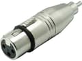 Miniatyrbild 1 av 2: Kash KASH XLR-adapter XLR-kontakt - Cinch-kontakt Mono Poltal:3 1 st