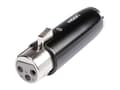 Pikkukuva 2 / 2: HICON XLR-Adapter XLR-Buchse - Mini-XLR-Stecker HI-X3MX3-FM 1 St. (HI-X3MX3-FM)