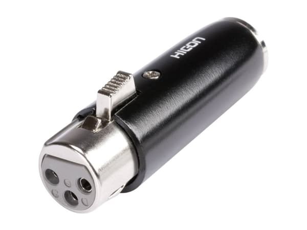 HICON XLR-Adapter XLR-Buchse - Mini-XLR-Stecker HI-X3MX3-FM 1 St. (HI-X3MX3-FM)