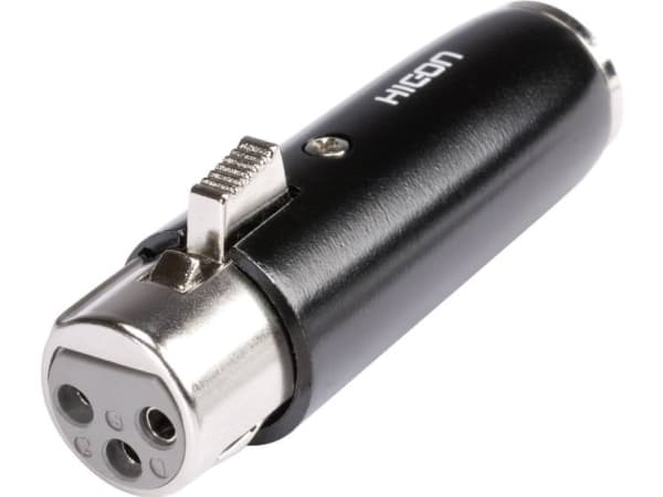 HICON XLR-Adapter XLR-Buchse - Mini-XLR-Stecker HI-X3MX3-FM 1 St. (HI-X3MX3-FM)
