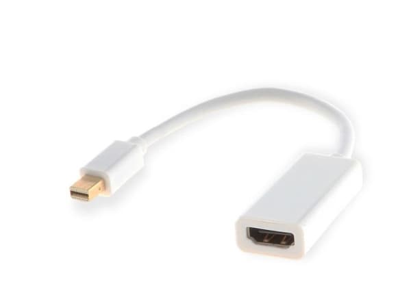 SAVIO CL-57 - HDMI-adapter - DisplayPort hann til HDMI hunn - 20 cm