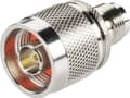 Miniatyrbild 1 av 2: TRU COMPONENTS 1579482 N-adapter N-kontakt - TNC-kontakt 1 st