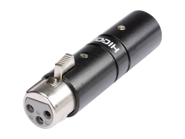 Hicon HI-X3X3-FM XLR-adapter XLR-stik - XLR-tilslutning 1 stk