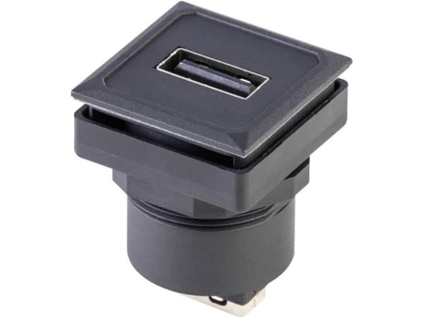 Inbyggt USB-uttag OKTRON Jewel Connection, infällt vertikalt OKJ_USB_AA OKJ_USB_AA Schlegel Innehåll: 1 st