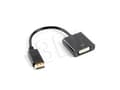Miniatyrbild 3 av 5: Lanberg - Videokort - dubbel länk - DisplayPort (hane) till DVI-D (hona) - DisplayPort 1.0 - 10 cm - svart