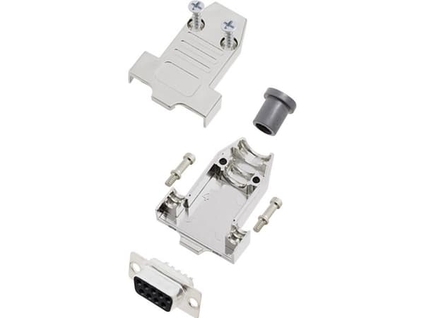 encitech DTNT09-M-DMS-K 6355-0070-31 D-SUB bøsningsliste-sæt 180 ° Poltal: 9 Loddekop 1 Set