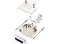 Miniatyrbilde 1 av 2: encitech MHDM-15-DBS-K 6355-0005-12 D-SUB bøsningsliste-sæt 180 ° Poltal: 15 Loddekop 1 Set