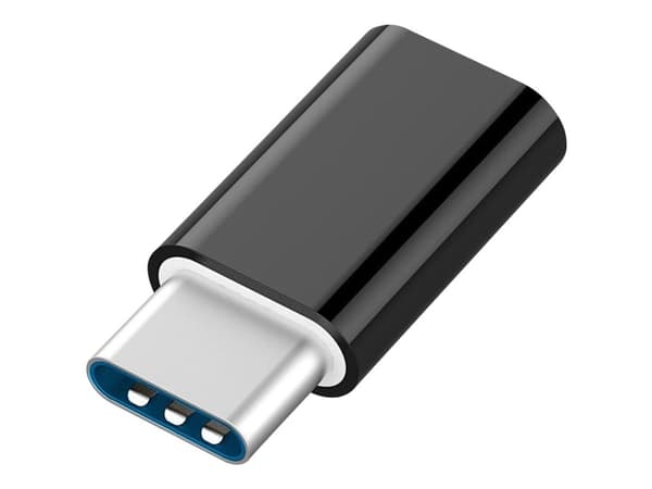 Cablexpert - USB-adapter - 24 pin USB-C (hane) till mikro-USB typ B (hona) - USB 2.0 - svart