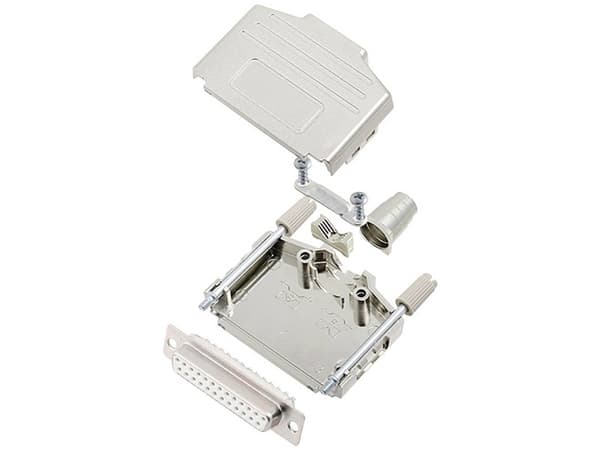 encitech DPPK25-M-DBS-W-K 6355-8004-13 D-SUB läpivientiliuskasarja 180° Napojen lukumäärä: 25 Juotospää 1 kpl