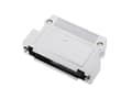 Miniatyrbild 2 av 2: encitech DFCK 37-M-K 1520-0105-04 D-SUB-kabinet Poltal: 37 Plastic, metalliseret 180 ° Sølv 1 stk