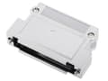 Miniatyrbild 1 av 2: encitech DFCK 37-M-K 1520-0105-04 D-SUB-kabinet Poltal: 37 Plastic, metalliseret 180 ° Sølv 1 stk