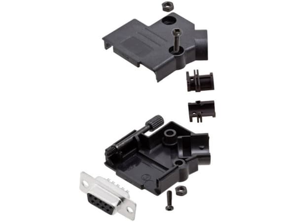 Amphenol L17D45PK-P-25+L77SDB25S D-SUB bøsningsliste-sæt 45 ° Poltal: 25 Loddekop 1 stk