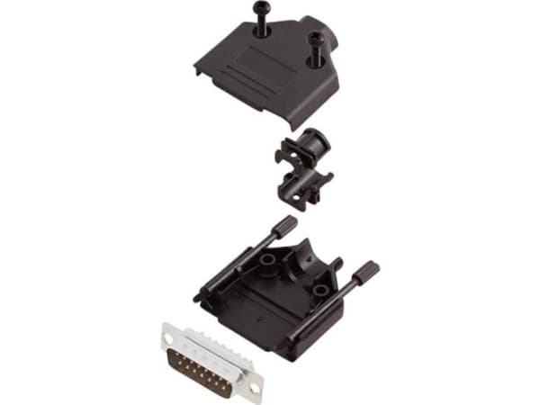 encitech DTPK-P-15-DBP-K 6355-0032-02 D-SUB stiftliste-sæt 180 ° Poltal: 15 Loddekop 1 Set
