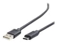 Pikkukuva 1 / 5: Cablexpert - USB-kaapeli - 24-nastainen USB-C (uros) - USB (uros) - USB 2.0 - 1,8 m - musta