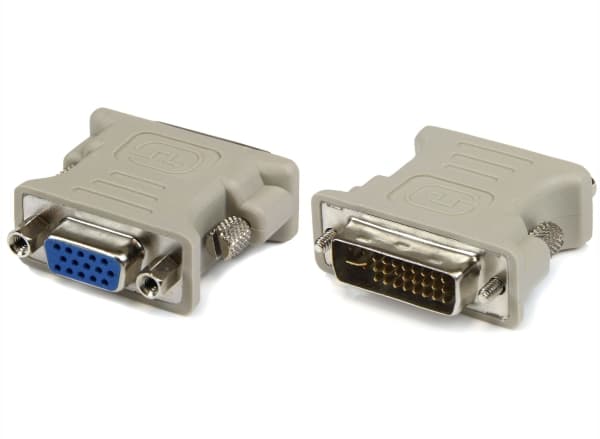 Cablexpert - VGA-adapter - HD-15 (VGA) (hunn) til DVI-A (hann) - tommelskruer