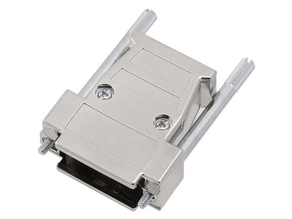 encitech D3PK09-M-LJS-K 1260-0106-01 D-SUB-kotelo Napojen lukumäärä: 9 Muovi, metalloitu 180° Metalli 1 kpl