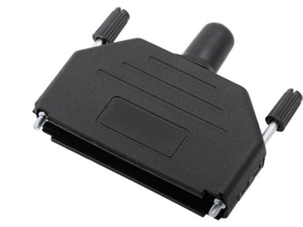 encitech DPPK37-BK-RG-K 6260-0101-54 D-SUB-kotelo Napaluku: 37 Muovi, metalloitu 180° Musta 1 kpl