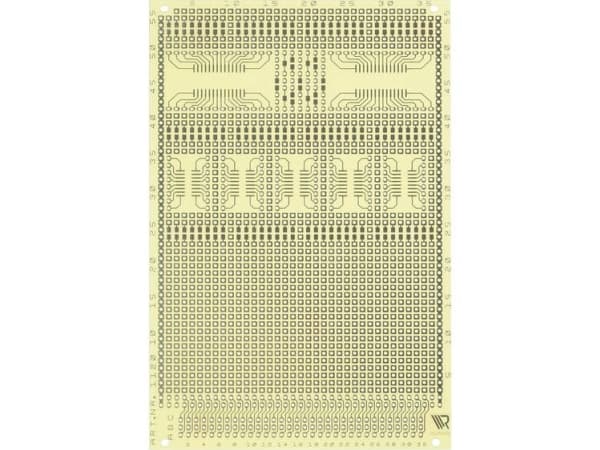 Rademacher WR-Typ 1120 Printplade til eksperimenter Epoxyd (L x B) 160 mm x 100 mm 35 µm Rastermål 2.54 mm Indhold 1 stk