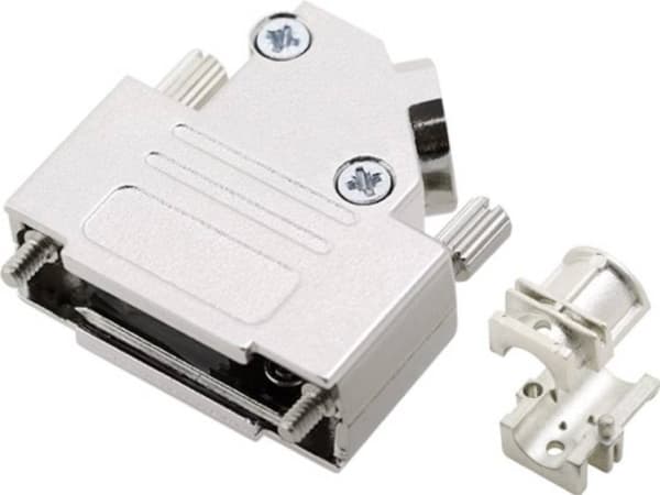 encitech D45ZK15HI-K 6560-0706-12 D-SUB-kabinet Poltal: 15 Helmetal 45 ° Sølv 1 stk