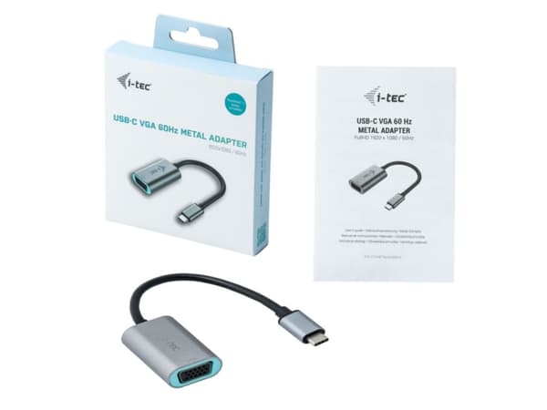 i-Tec - Ekstern videoadapter - USB-C 3.1 - VGA