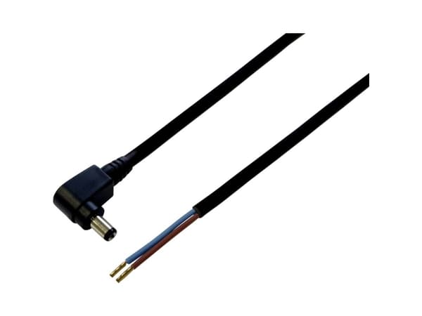 BKL Electronic Pienjänniteliitäntäkaapeli Pienjänniteliitin - avoin pää 5,50 mm 2,10 mm 5,00 m 1 kpl 1 kpl