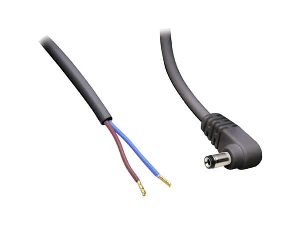 BKL Electronic Pienjänniteliitäntäkaapeli Pienjänniteliitin - avoin pää 5,50 mm 2,10 mm 5,00 m 1 kpl 1 kpl