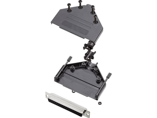 encitech DTPK-P-37-DBS-K 6355-0032-14 D-SUB bøsningsliste-sæt 180 ° Poltal: 37 Loddekop 1 Set