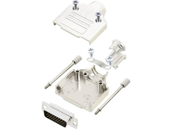 encitech MHDM-15-HDP26-K 6355-0059-02 D-SUB stiftliste-sæt 180 ° Poltal: 26 Loddekop 1 Set