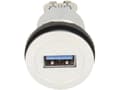 Miniatyrbilde 2 av 2: USB-indbygningstilslutninger 2.0 Tilslutning, indbygning Schlegel Elektrokontakt RRJ_USB3SWAA_633 Schlegel Indhold: 1 stk