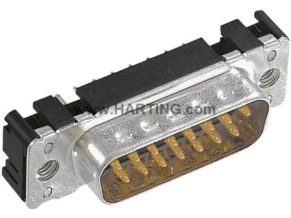 Harting Harting 09 65 161 7712 D-SUB stiftlista 180 ° Poltal: 9 Lodning 1 st