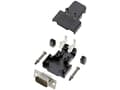 Miniatyrbilde 3 av 3: encitech TRI-P-09-HDP15-W-K 6355-8068-01 D-SUB stiftliste-sæt 180 ° Poltal: 15 Loddekop 1 stk
