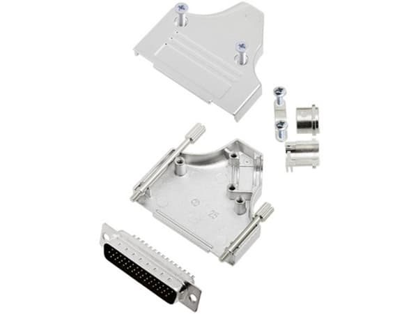 TRU COMPONENTS TCMHDM3525HDP44K 7708756 D-SUB stiftliste-sæt 35 ° Poltal: 44 Loddekop 1 stk