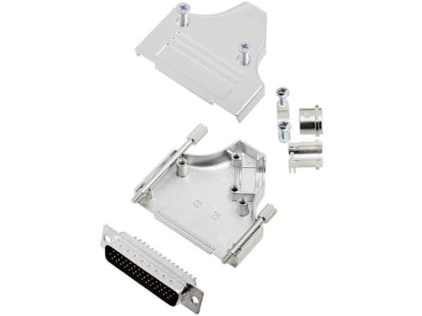 TRU COMPONENTS TCMHDM3525HDP44K 7708756 D-SUB stiftliste-sæt 35 ° Poltal: 44 Loddekop 1 stk