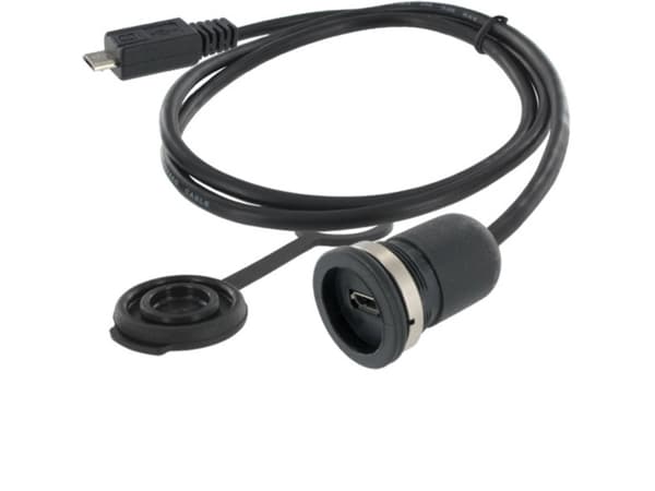 USB-liitin alustan liitin, uppoasennus M16 1310-1013-01 encitech Sisältö: 1 kpl