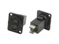 Miniatyrbild 2 av 2: USB-kontaktadapter, flush CP30212MB Cliff Innehåll: 1 st