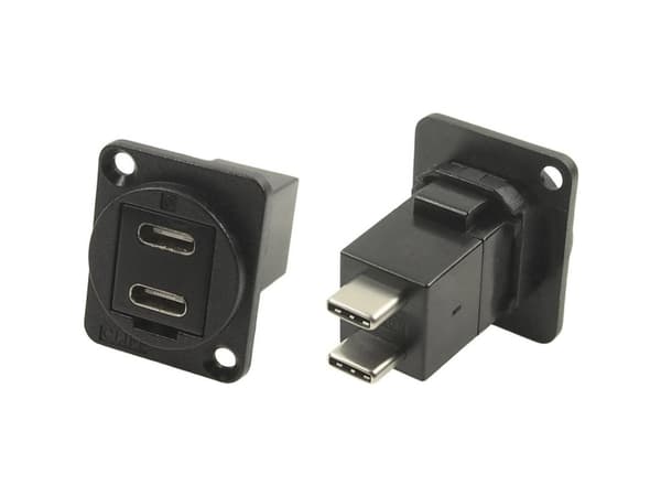 USB-kontaktadapter, flush CP30212MB Cliff Innehåll: 1 st