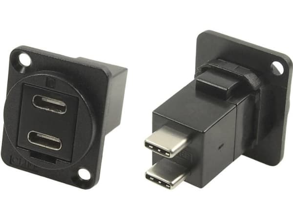 USB-kontaktadapter, flush CP30212MB Cliff Innehåll: 1 st