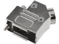 Pikkukuva 1 / 2: encitech D45ZK09-NM-K 6560-0166-11 D-SUB-kotelo Napojen lukumäärä: 50 Sinkkivalu 45° Metalli 1 kpl 1 kpl