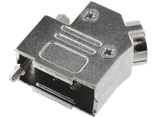 encitech D45ZK09-NM-K 6560-0166-11 D-SUB-kotelo Napojen lukumäärä: 50 Sinkkivalu 45° Metalli 1 kpl 1 kpl