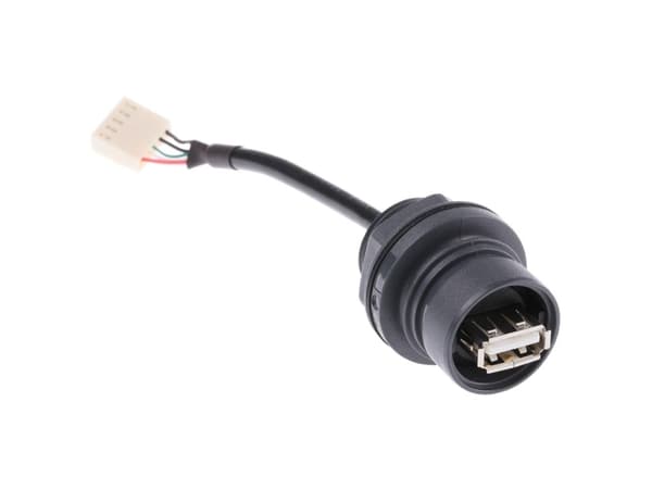 USB-liitin Liitäntä, uppoasennus Buccaneer 6000 PXP6043/A Bulgin Sisältö: 1 kpl